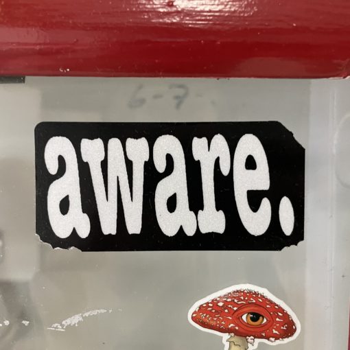 aware sticker