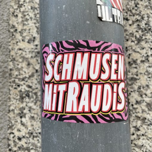 schmusen mit raudis