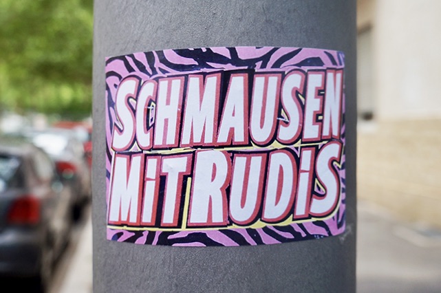 schmausen mit Rudis